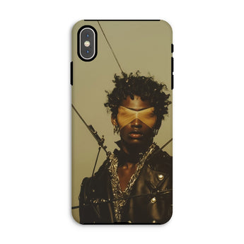 On Target - Black Gay Biker Queen Phone Case Iphone Xs Max / Matte Phone Case Blindfolded Person Black Gay Biker, Biker Queen, Queen Iphone