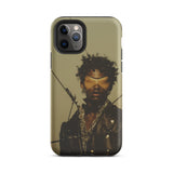 On Target - Black Gay Biker Queen Phone Case Iphone 11 Pro / Matte Iphone Case Person Blindfold Black Gay Biker, Biker Queen, Queen