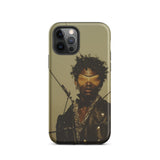On Target - Black Gay Biker Queen Phone Case Iphone 12 Pro / Matte Iphone Case Portrait Black Gay Biker, Biker Queen, Queen