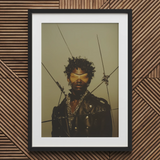 On Target - Black Gay Motorcycle Queen kunstprint / Canvas, 20x30’’ / 51x76cm / Lijst / Passe-partout, Posters, prints & beeldende kunst, Toby Leon
