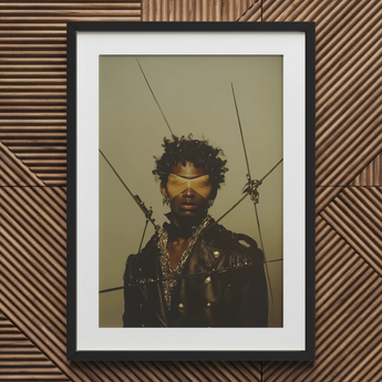 On Target - Black Gay Motorcycle Queen kunstprint / Canvas, 20x30’’ / 51x76cm / Lijst / Passe-partout, Posters, prints & beeldende kunst, Toby Leon