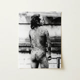 Tattooed Betto - Sexy Japanese Horse-man Art Print / Canvas Black-and-white Photographic Person Extensive Traditional Japanese-style