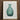 Framed Pencil Teal-green Glass Bottle Fluted Rounded Neck Teal Carafe, Van Silvay Decorative, 1930s Glassware Art