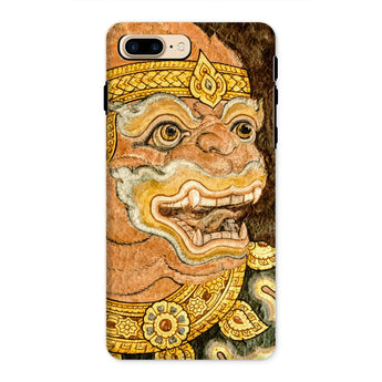 Thai Monkey See - Custodia Iphone Affresco Tradizionale, 8 Plus / Opaco, Custodie per Cellulari, Toby Leon