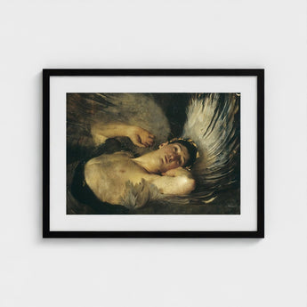 The Awakening - Solomon Joseph Art Print / Canvas, Arrests, Winged Figure Hauled, Amber-ochre Chest Broad, Prints