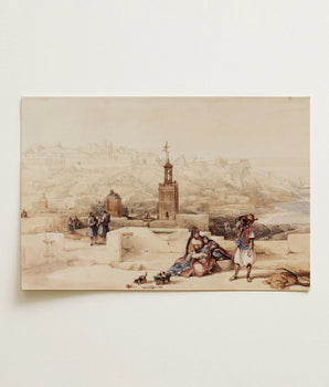 The Citadel of Tangier, Morocco - David Roberts Art Print