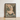 Framed Artwork Nude Figure Acrobatic Pose Rendered Soft Single Male Body, Legs Thrust Skyward, Plunges Inverted, Olive-teal Stippled Void,
