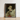 Black-framed Art Print Portrait Person Ornate Off-white Ruffled Gay Devil, Void Stares