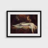 The Nightmare - Johann Heinrich Fussli Art Print / Canvas, Blind Ecstasy, Scarlet Fold Prints