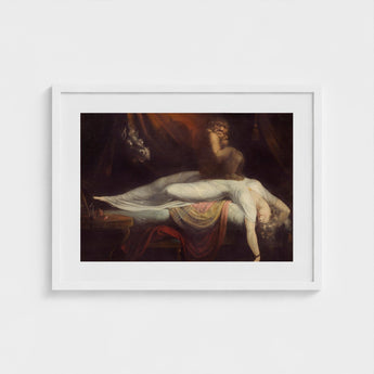 The Nightmare - Johann Heinrich Fussli Art Print / Canvas, Blind Ecstasy, Scarlet Fold Prints