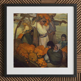 The Offering - Saturnino Herran Art Print / Canvas, Prints