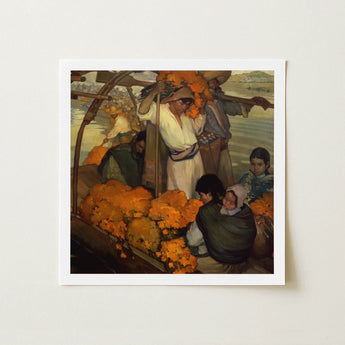 The Offering - Saturnino Herran Art Print / Canvas, Prints