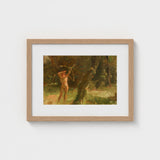 The Shooter - Julius Paulsen Art Print / Canvas Jægersborg’s Myth-breeding Grove, Fine Photo, Apollo Made Flesh Prints