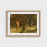 The Shooter - Julius Paulsen Art Print / Canvas Jægersborg’s Myth-breeding Grove, Fine Photo, Apollo Made Flesh Prints