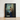 Framed Portrait Muscular Man Blue Trousers White Headband Gay Sea Captain, Black, Art Print
