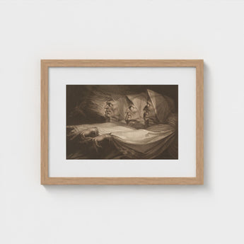 The Weird Sisters - Henry Fuseli Art Print / Canvas Death-head Moth Hovers, John Raphael Smith Mezzotint Prints