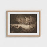 The Weird Sisters - Henry Fuseli Art Print / Canvas Death-head Moth Hovers, John Raphael Smith Mezzotint Prints