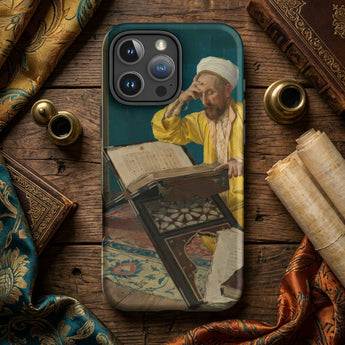 Theoloog met Koran - Osman Hamdi Bey Iphone Hoesje, Mobiele Telefoonhoesjes, Toby Leon