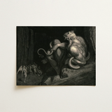 There Minos Stands - Gustave Dore Art Print / Canvas, Coils, Counting Device Prints