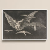 Where There’s a will Way - Stampa d’arte di Francisco De Goya / Tela, 17x12’’ / A3 / Cornice bianca, Poster, Stampe e opere d’arte visiva, Toby Leon