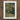 Framed Artwork Intricate Gold Line Illustrations Dark Green Arthur Rackham, Art Print, Tarnished Ochre