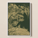 They’d such Very Odd Heads and Tails - Stampa d’arte di Arthur Rackham / Canvas, Poster Stampe & Opere d’arte visiva, Toby Leon