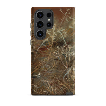 Thistles - John Singer Sargent Phone Case Samsung Galaxy S23 Ultra / Matte Abstract Earthy-toned Design Delicate White Beige,