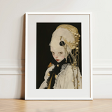 Thomasin - Queer White Witch Art Print / Canvas, 12x16’’ / 31x41cm / Frame / Matboard, Posters Prints & Visual Artwork, Toby Leon