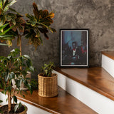 Thorne - Gay Black Dracula Art Print / Canvas Framed Photograph Person Dark Moody, Commanding Presence Prints