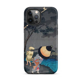 Tormenta eléctrica en Tateishi - Funda para iPhone de Takahashi Shōtei, 12 Pro Max / Mate, Fundas para móvil, Toby Leon