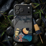 Tormenta eléctrica en Tateishi - Funda para iPhone de Takahashi Shōtei, Fundas para móvil, Toby Leon
