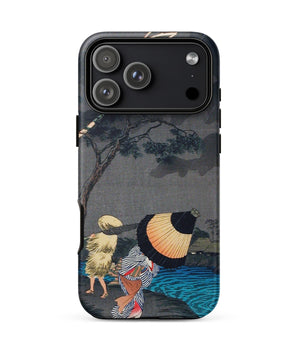 Iphone 17 Pro Max / Matte Thunderstorm at Tateishi - Takahashi Shōtei Phone Case Shōtei’s, Mesmerizing World