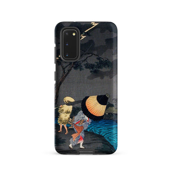 Thunderstorm at Tateishi - Takahashi Shōtei Phone Case, Samsung Galaxy S20 / Matte, Mobile Cases, Toby Leon