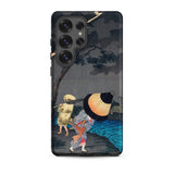 Thunderstorm at Tateishi - Takahashi Shōtei Phone Case, Samsung Galaxy S25 Ultra / Matte, Mobile Cases, Toby Leon