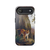 Tiger in a Cave - Jacques-laurent Agasse iPhone-hoesje, 17 Air / Glans, Mobiele telefoonhoesjes, Toby Leon