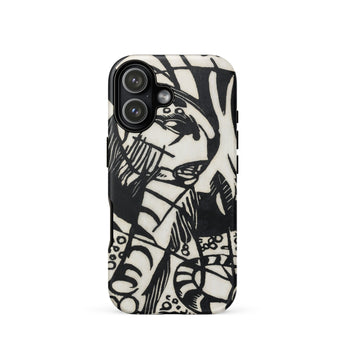 Tiger - Franz Marc Animal Aesthetic Iphone Case, 17 / Matte, Mobile Phone Cases, Toby Leon