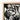 Black White Stylized Portrait Artwork Light Wood Frame Franz Marc’s Expressionist Vision, Electrifying Tiger Art, Untamed Realm