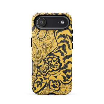 Tiger in the Jungle - Paul Ranson Phone Case, Paul Ranson’s Hypnotic Dreamscape, Ranson’s Hypnotic Dreamscape Adorning, Paul Ranson Graphic