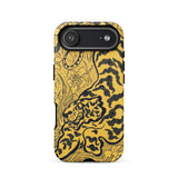 Tiger in the Jungle - Paul Ranson Phone Case Iphone 17 Air / Matte Yellow Black Leopard Print Phone Case Textured Surface Paul Ranson’s