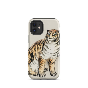 Tiger - Kono Bairei Meiji Animal Phone Case Tiger-themed Iphone Case Kōno Bairei Tiger, Meiji Animal Aesthetic, Tiger Toby Leon