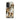 Beige Phone Case Detailed Illustration Orange Black Striped Kōno Bairei Tiger, Meiji Animal Aesthetic, Iphone