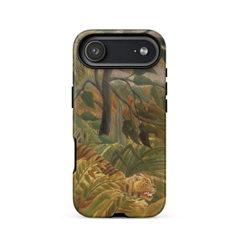 Tiger in a Tropical Storm - Henri Rousseau iPhone-Hülle, 17 Air / Matt, Handyhüllen, Toby Leon