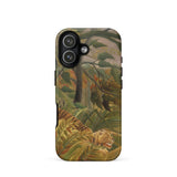 Tiger in a Tropical Storm - Henri Rousseau iPhone-Hülle, 17 / Matt, Handyhüllen, Toby Leon