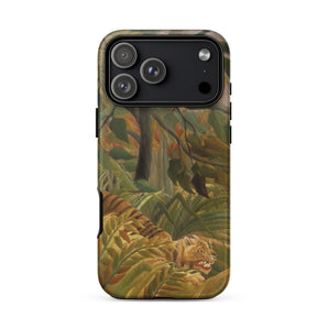 Tiger in a Tropical Storm - Henri Rousseau Phone Case, Iphone 17 Pro Max / Matte, Mobile Cases, Toby Leon