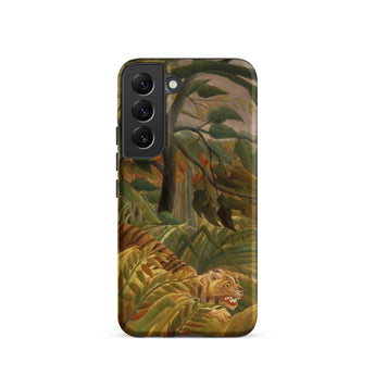 Tiger in a Tropical Storm - Henri Rousseau Phone Case, Samsung Galaxy S22 / Matte, Mobile Cases, Toby Leon