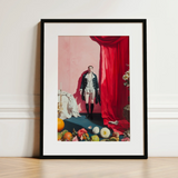 Tinker Tailor - Gay Lowbrow New Romantic Art Print / Canvas, 12x16’’ / 31x41cm / Black Frame / Matboard, Posters Prints & Visual Artwork,