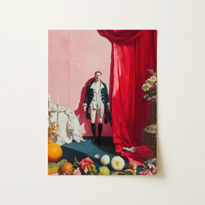 Tinker Tailor - Gay Lowbrow New Romantic Art Print / Canvas, 12x16’’ / 31x41cm / Unframed / no Border, Posters Prints & Visual Artwork,