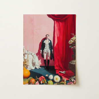 Tinker Tailor - Gay Lowbrow New Romantic Art Print / Canvas, 12x16’’ / 31x41cm / Unframed / no Border, Posters Prints & Visual Artwork,
