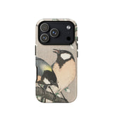 Mésanges sur branche de cerisier - Étui Iphone Ohara Koson, 17 Pro / Mat, Coques de téléphone portable, Toby Leon