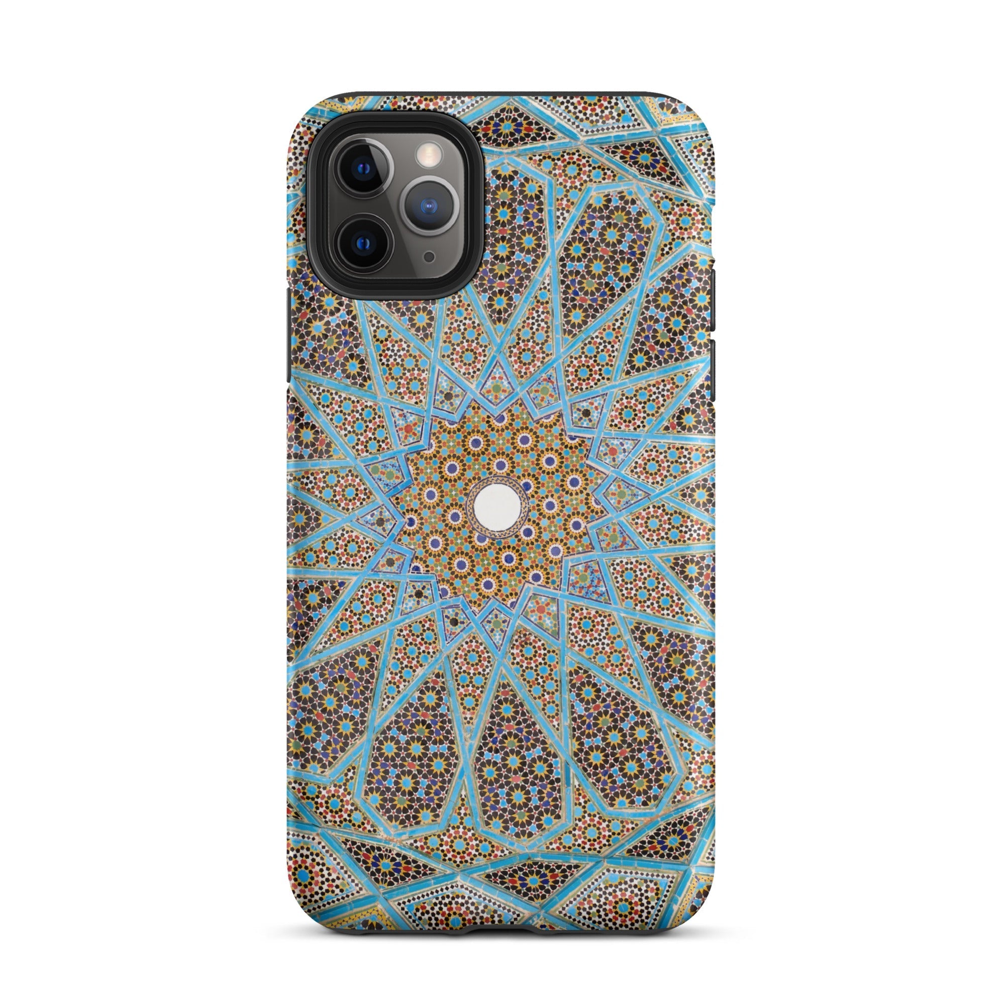 Tomb of Hafez - Shiraz Mosaic Ceiling Iphone Case, 11 Pro Max / Matte, Patterned Smartphone Case